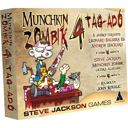 Munchkin – Zombik 4 – Tag-adó