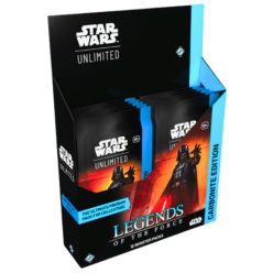   Star Wars: Unlimited – Legends of the Force – Carbonite Booster Display