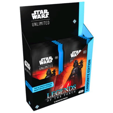 Star Wars: Unlimited – Legends of the Force – Carbonite Booster Display