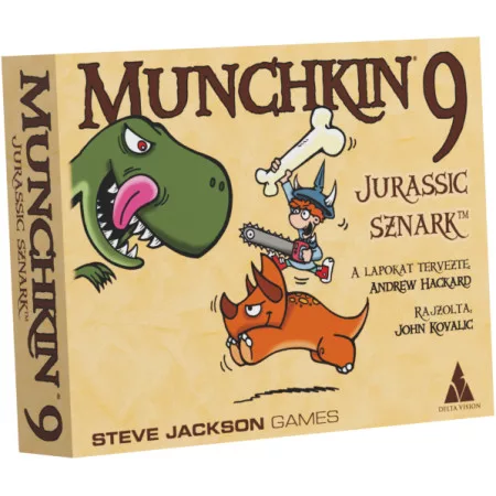 Munchkin 9. – Jurassic Sznark társasjáték