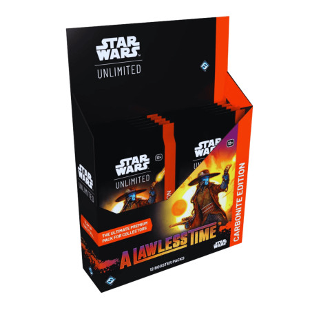 Star Wars: Unlimited – A Lawless Time – Carbonite Booster Display