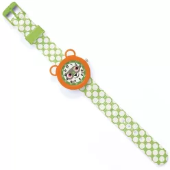 Djeco gyerek karóra mosómedve fejes mintával - (DD00427)