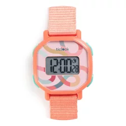 DJECO Digitális karóra - Pasztel kacskaringó DD00453