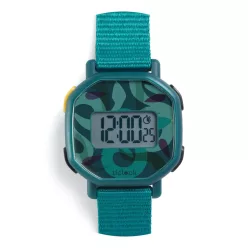 Djeco Digitális karóra - Zöld kígyók - Green snakes