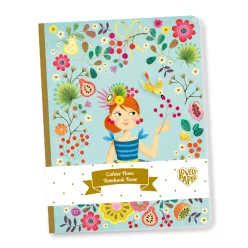 Djeco Jegyzetfüzet A/5 - Rose notebook