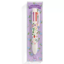 Djeco 6 színű golyóstoll - Aiko rainbow pen (6 colors)