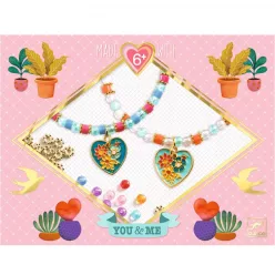   Djeco Páros szívek- Ékszerkészítő - Heart Threading - DJ00010