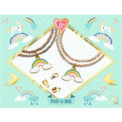   Djeco Ékszerkészítő készlet - Páros szivárványok - Rainbow Kumihimo