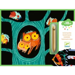   Djeco Karckép technika - Mesés állatok - Learning about animals