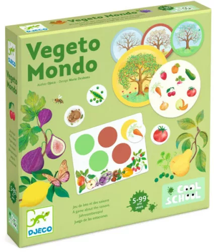 Djeco Képes lottó - Évszakok - Vegeto Mondo - FSC MIX