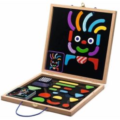   Djeco Mágneses geometriai formák - Geocharacter - Djeco (3136) DJ03136