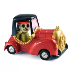   Djeco CRAZY MOTORS játékautó - Piros kobak - Red Skull DJ05470