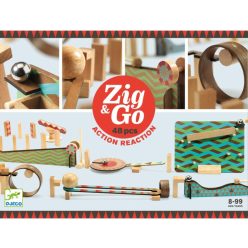 Djeco Építőjáték - Sokasodó 48 db - Zig & Go