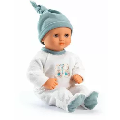  Djeco Játékbaba - Neige, barnaszemű, 32 cm - Neige brown eyes