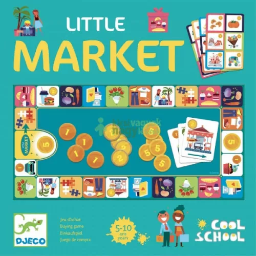 DJECO Egy kis bevásárlás - Little market -Számolós (DJ08533)