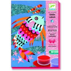   Djeco Homokkép készítő - Szivárványos halak - Fish rainbows