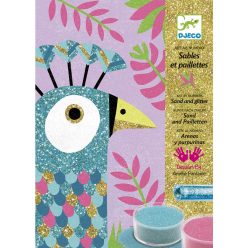   Djeco Homokkép készítő - Káprázatos madarak - Dazzling birds