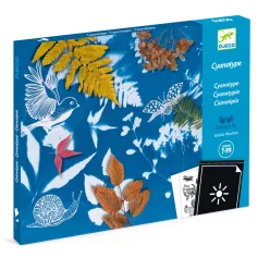   Djeco Művészeti műhely - Napnyomat kezdő készlet - Cyanotype Starter Kit