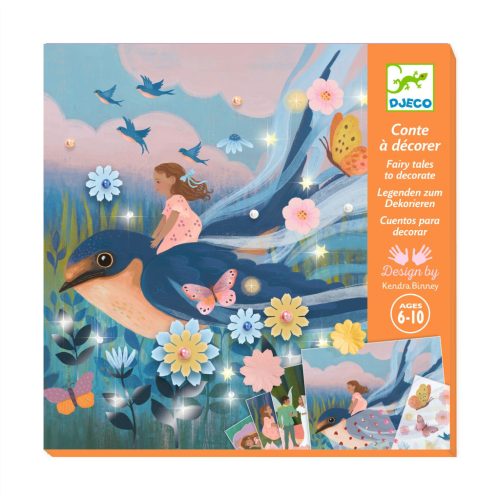 Djeco Művészeti műhely - Meseillusztráció, Hüvelyk Panna - Thumbelina