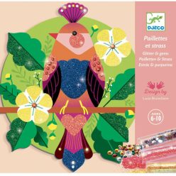 Djeco Csillámkép készítő - Édeni madarak - Paradisio