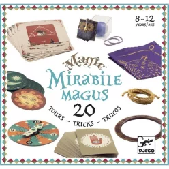   DJECO Mirabile bűvész szett - Mirabile magus - 20 trükk (DJ09965)