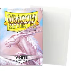 Dragon Shield – Matte Sleeves – White (63x88)