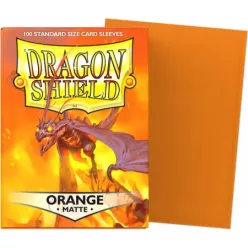 Dragon Shield – Matte Sleeves – Orange (63x88)