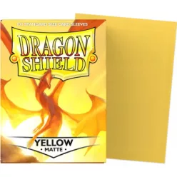 Dragon Shield – Matte Sleeves – Yellow (63x88)