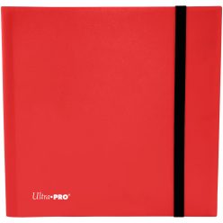 UltraPro Eclipse 12-Pocket Pro-Binder Apple Red