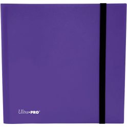 UltraPro Eclipse 12-Pocket Pro-Binder Royal Purple