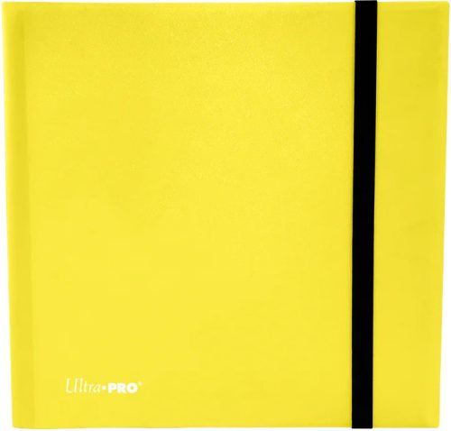 UltraPro Eclipse 12-Pocket Pro-Binder Lemon Yellow