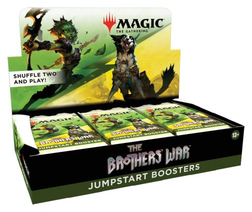 The Brother's War Jumpstart booster display