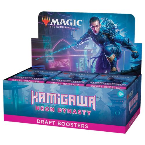 Kamigawa: Neon Dynasty Draft booster display