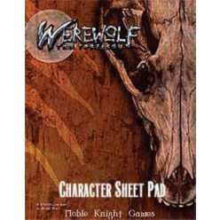 Werewolf the Apocalypse Character Sheets