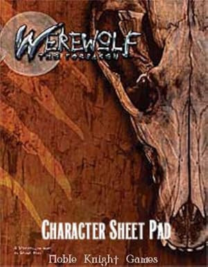 Werewolf the Apocalypse Character Sheets