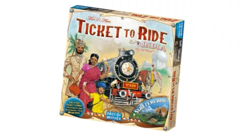 Ticket to Ride - Map Collection 2 India & Switzerland (kiegészítő) (angol) (ESD33764)