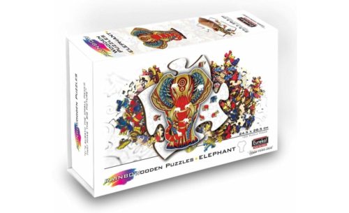 Fa puzzle – Elefánt (FSC-wood)