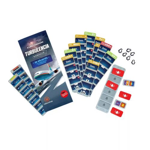 A légi társaság: Turbulencia társasjáték kiegészítő LSMSTTURRS