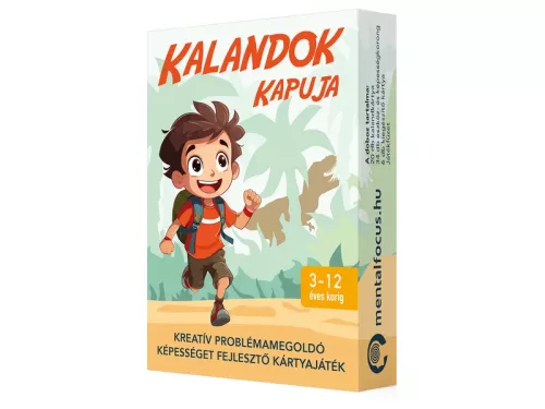 Kalandok kapuja kreatív problémamegoldó képesség fejlesztő kártyajáték (MF-KA-KK-0208)