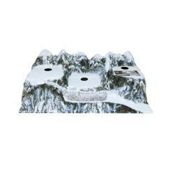   My Village BASE CHRISTMAS VILLAGE FULL COLOUR DOLOMITES 78x38CM