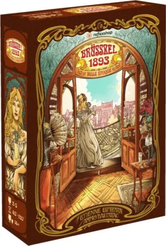 Geek Attitude Games Brüsszel 1893: Belle Époque társasjáték (PGBRUXRS)
