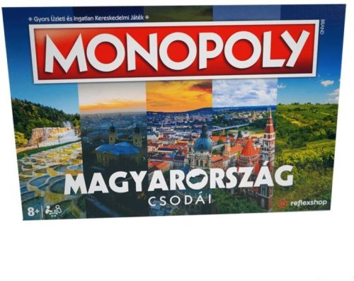 Monopoly: Magyarország csodái társasjáték WMMONWOHUN