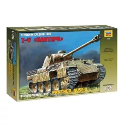  Zvezda Military Panther Ausf. D. 1:35 makett harcjármű (3678)