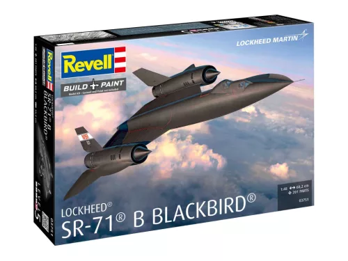 Plastic ModelKit repülőgép 03751 - Lockheed SR-71B Blackbird (1:48)