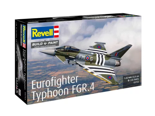 Plastic ModelKit repülőgép 03753 - Eurofighter Typhoon FGR.4 (1:48)