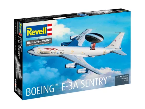 Plastic ModelKit repülőgép 03794 - Boeing E-3A (1:144)