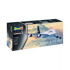  Plastic ModelKit repülőgép 03872 - Airbus A380-800 Lufthansa New Livery (1:144)