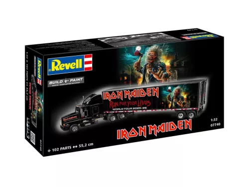Plastic ModelKit auto 07740 - Tour teherautó "Iron Maiden" (1:32)