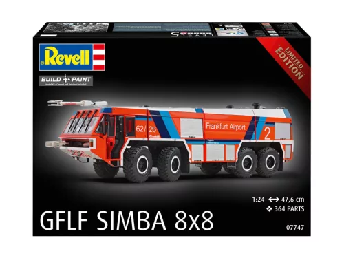 Plastic ModelKit auto 07747 - GFLF Simba 8x8 (1:24)