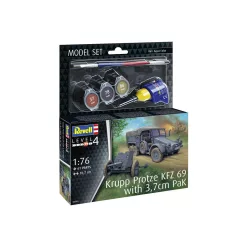   ModelSet military 63344 - Krupp Protze Kfz 69 with 3.7cm Pak (1:76)